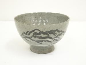 楽山造　山景色茶碗